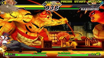Capcom vs. SNK 2: Mark of the Millennium 2001 - Kyosuke/Eagle/Dhalsim - Arcade Mode Playthrough