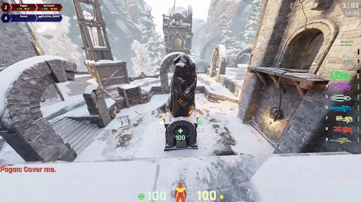 UT4 Fadeaway Headshot