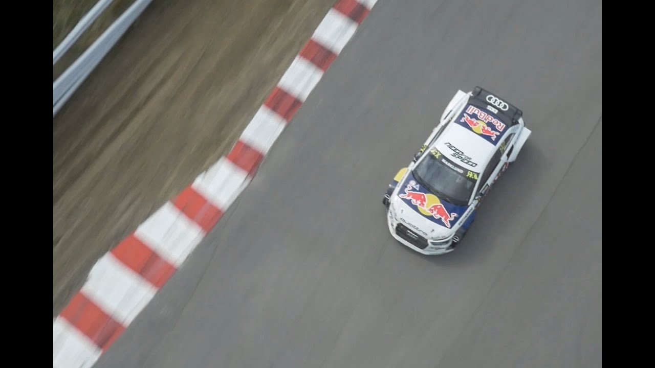 EKS in World RX: Dramatic drone