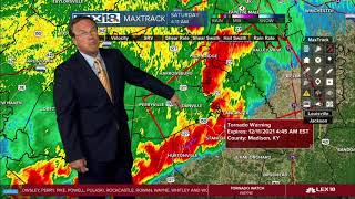 LEX 18 Severe Weather Coverage December 11, 2021