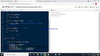 32. Encapsulation (part 2) in  java ( example 2 ) in urdu/hindi
