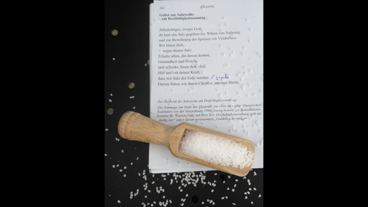 Ihr seid das Salz der Erde. Ihr seid das Licht der Welt (06.06.2020