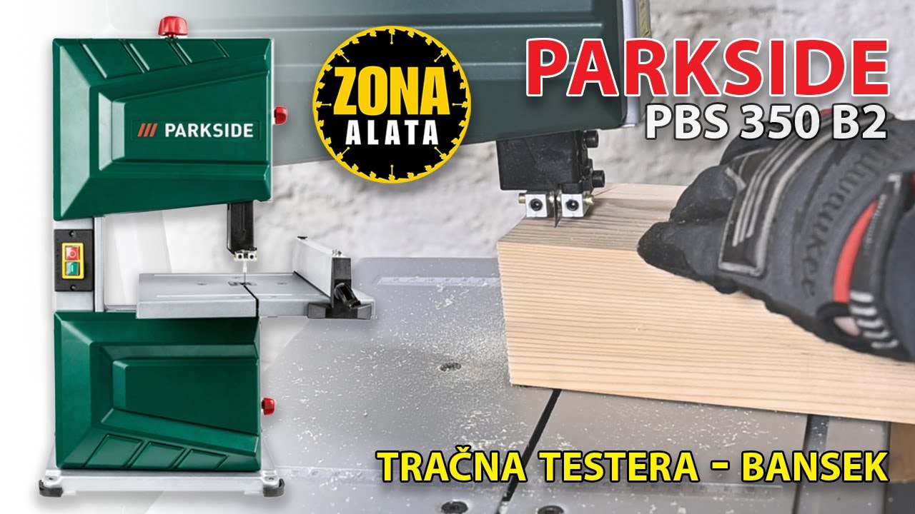 Parkside PBS 350 B2 Wood Band Saw from Lidl Review 4K - YouTube