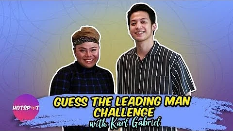Guess The Leading Man Challenge with Karl Gabriel ...