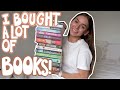 I bought a lot of books and talked about them (TBR + reviews)