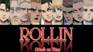 Brave Girls - Rollin by Attack on Titan (Color Coded Lyrics)