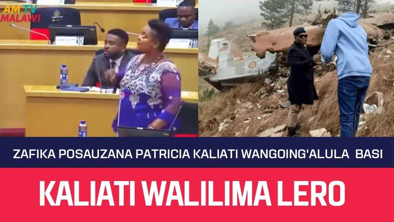 PATRICIA KALIATI WALILIMA PA NKHANI YA COMMISSION OF INQUIRY YA LATE SAULOS CHILAMA KU PARLIAMENT