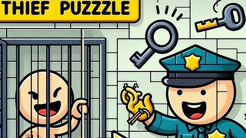 Thief Puzzle Walkthrough (All Missions) _ CrazyGames [Mission 1 - 10] | Funny Game