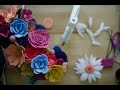 Felt Flower Tutorial (easy!) - A How-To DIY Tutorial on Felt Flower Making