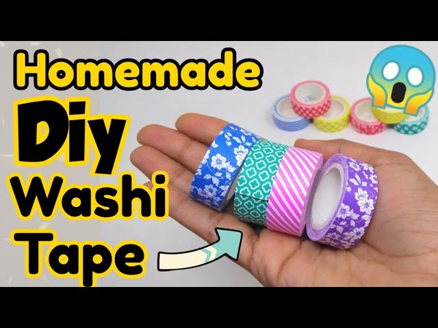 DIY: WASHI TAPE ✨ WAYS TO USE WASHI TAPE 🤓 CREATIVE THINGS TO DO WHEN YOU  ARE BORED AT HOME 