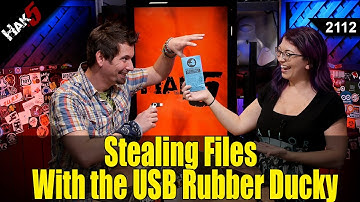Stealing Files with the USB Rubber Ducky - Hak5 2112