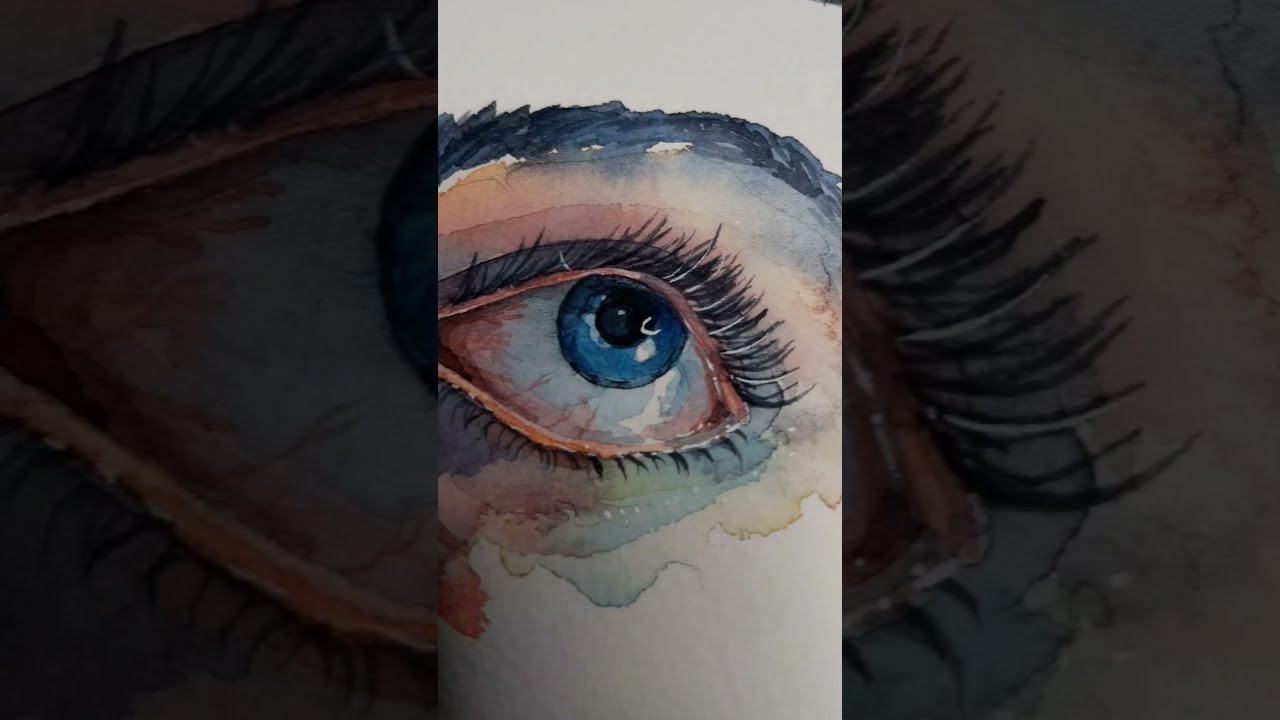 AMAZING Tiny Watercolor Palette Sennelier Aqua Mini Demo