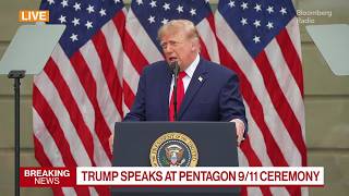 Trump Marks 9/11 Anniversary at Pentagon With Iran War Defense (Remarks)