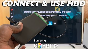 How To Use External Hard Drive On Samsung Smart TV