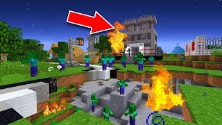 КАК ПЕРЕЖИТЬ НОЧЬ В ЗОМБИ АПОКАЛИПСИС В МАЙНКРАФТ 100% ТРОЛЛИНГ ЛОВУШКА MINECRAFT