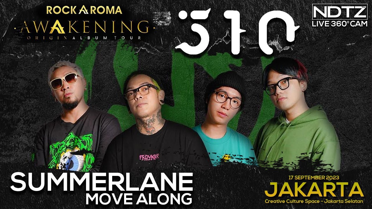 SUMERLANE - MOVE ALONG (ROCKAROMA Awakening Origin Album Tour)