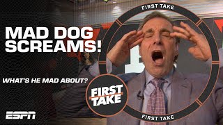 🔊📣📢 MAD DOG SCREAMS about the FSU DISGRACE, Cowboys-Lions ending & feeling left out 🗣️ | First Take