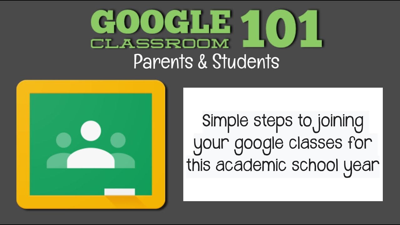 Google Classroom Tutorial for Students and Parents 