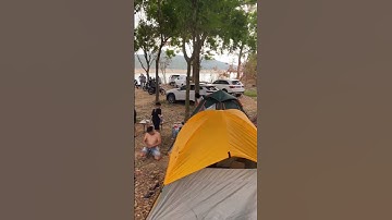 Cắm trại sinh tồn tại hồ thủy điện Đa Mi