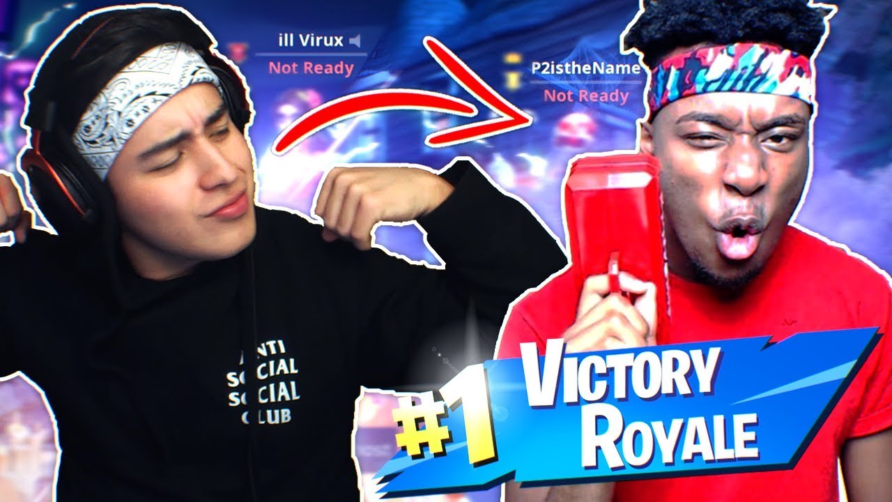 CRUSHING BEEF WITH *FAMOUS* YOUTUBER BY WINNING ON FORTNITE! (Duos w/ P2istheName)