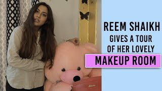 Tujhse Hai Raabta's Reem Shaikh gives a tour of her lovely makeup room