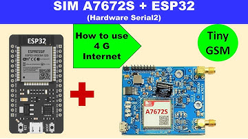 Sim A7672S ESP32 4G internet | 4G LTE Sim A7672S Arduino UNO, ESP32, ESP826 | Teach Me Something