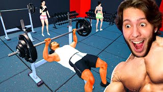 Novo JOGO - Comprei uma ACADEMIA!! (Gym Simulator) screenshot 2