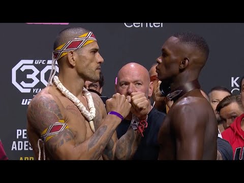 UFC 287 Битвы взглядов и финальные слова