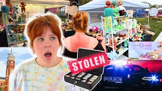 Worst Market Ever…or Best?! A Stolen Cash Box, Second-Degree Sunburn & Making 25x Booth Fee? VLOG