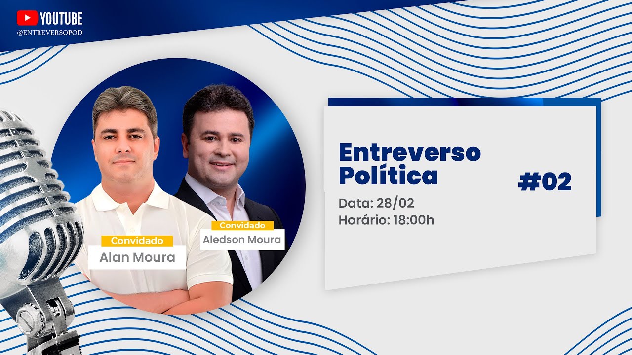 Dr. Aledson Moura e Dr. Alan Moura no Entreverso Politica   conversa envolvente e esclarecedora P:1