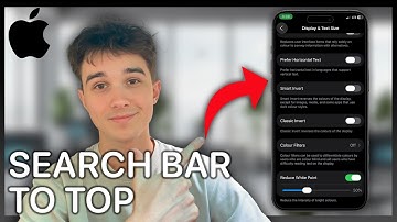 How To Move Search Bar To Top On iPhone iOS 26