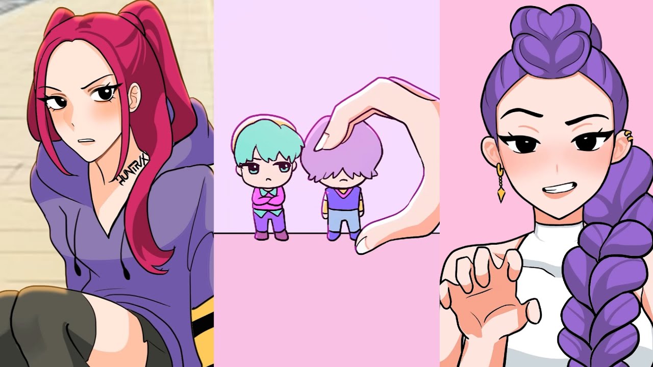 Jinu and Rumi Compilation – Which cat is the cutest?Rumi,Zoey,Mira? - Drink milk | Demon Slayer Kpop