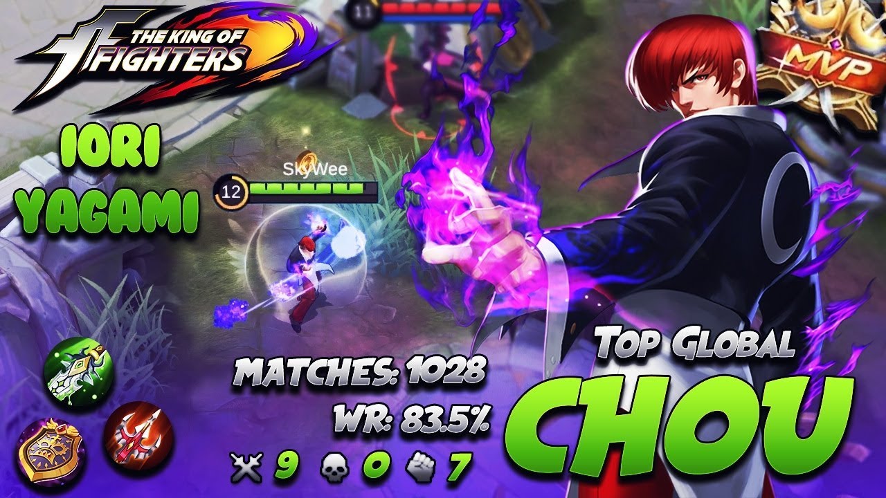 Chou Iori Yagami Top Global Chou | Gameplay&Build | Mobile ...