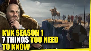 KVK Season 1; 7 Things To Know || Viking Rise Tips and Tricks
