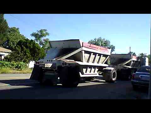 Penske Near Me >> A Double Belly Dump Truck. - YouTube Penske Near Me >> A Double Belly Dump Truck. - YouTube