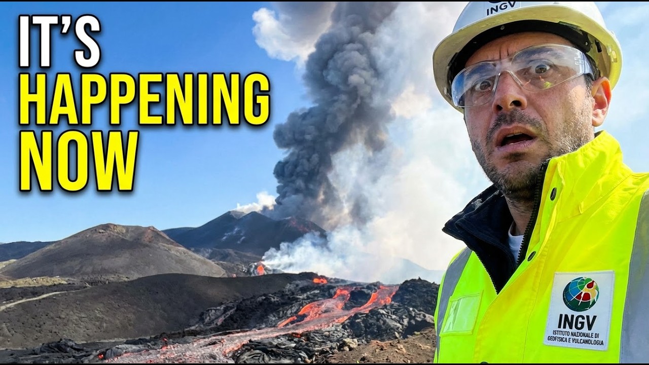 Mount Etna’s RECENT Flank Eruption Continues; Lava Flows Contained Within Valle del Bove