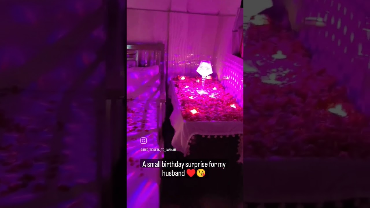 A Birthday surprise for my Love❤️ 