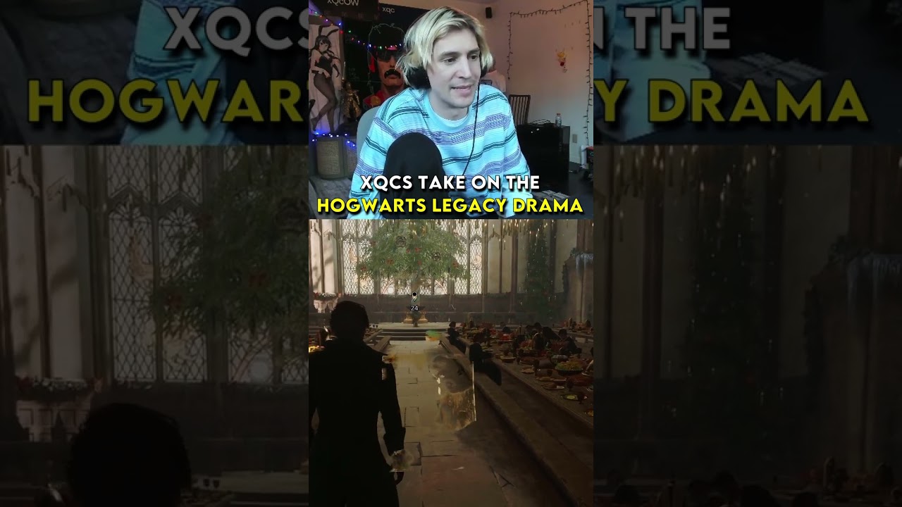 xQc's Take On The Hogwarts Legacy Drama 