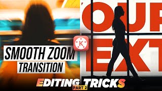 Smooth Zoom Transition | Text Behind Object Effect Kinemaster Tutorial - Hindi