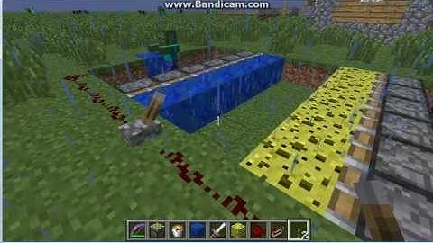 Minecraft How To Make A Redstone Lava Pit