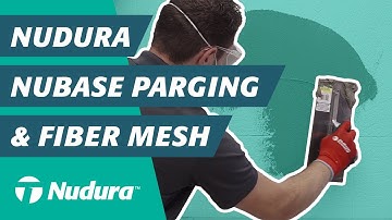 Nudura NuBase Parging & Fiber Mesh