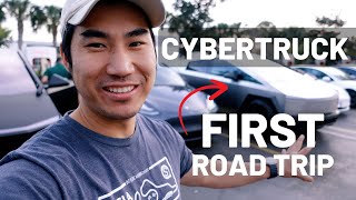 Cybertruck Delivery Day! Let The Road Trip Begin  TESBROS