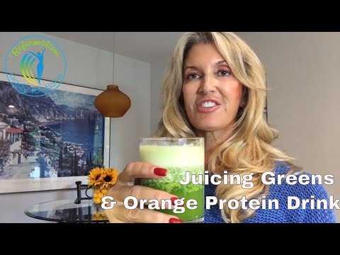 ideal-protein---juicing-your-greens-with-our-orange-protein-drink