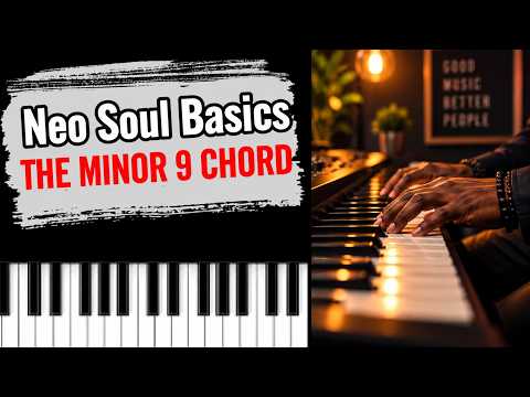 🎹Neo Soul Basics THE MINOR 9 CHORD (easy piano tutorial lesson free)