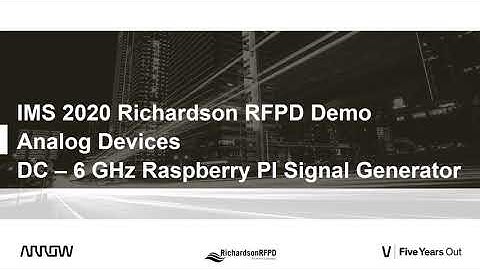 DC - 6 GHz Raspberry Pi Signal Generator