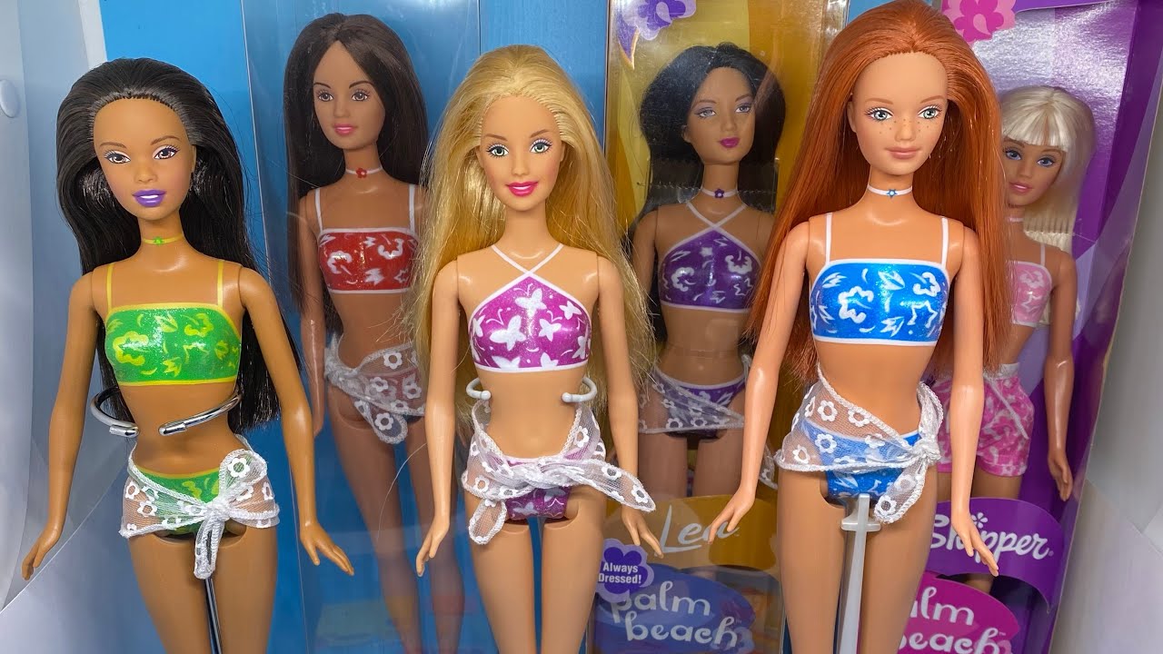 2001 PALM BEACH BARBIE DOLL COLLECTION Christie Teresa Barbie Lea