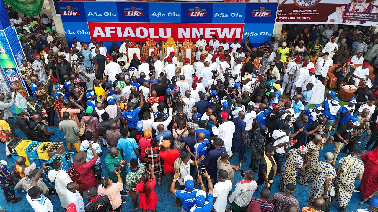 The Spirit of Igbo Culture Lives in Afia Olu || Nnewi New Yam Festival 2025