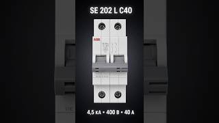 ABB SE202L C40 2P#ABB #SE202L #АвтоматическийВыключатель #2P