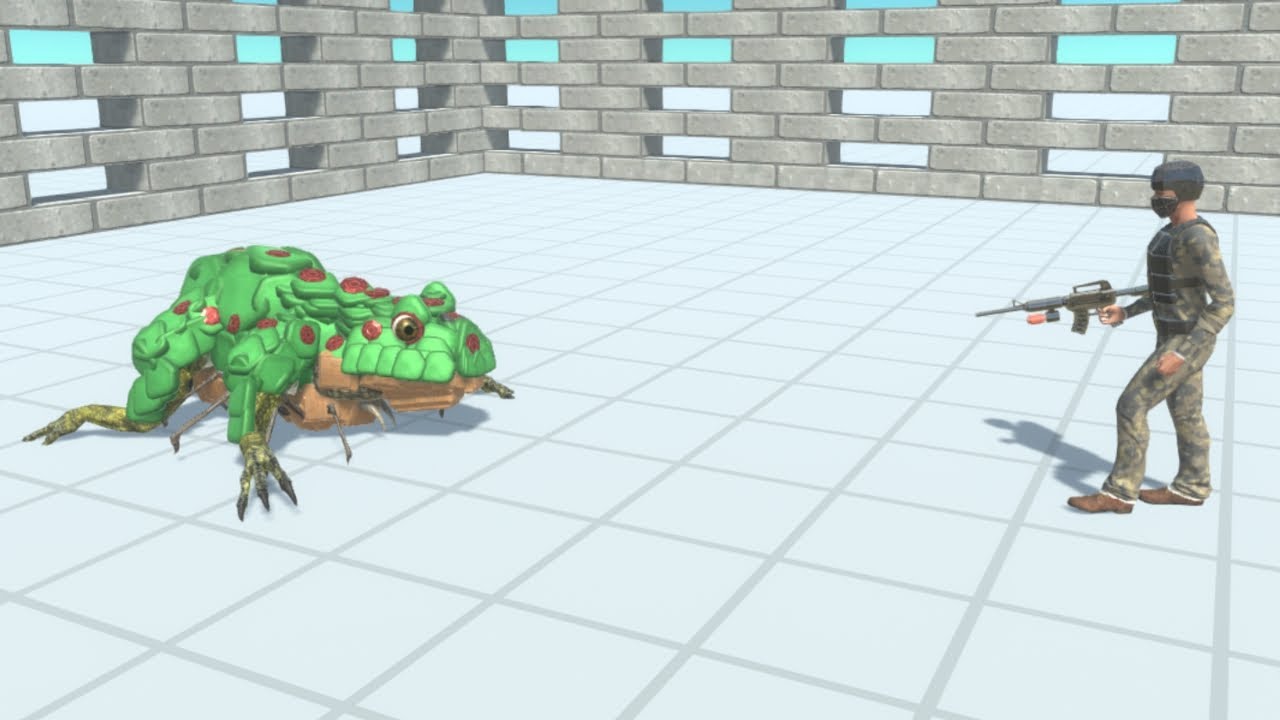 Frog vs ALL UNITS ARBS Animal Revolt Battle Simulator