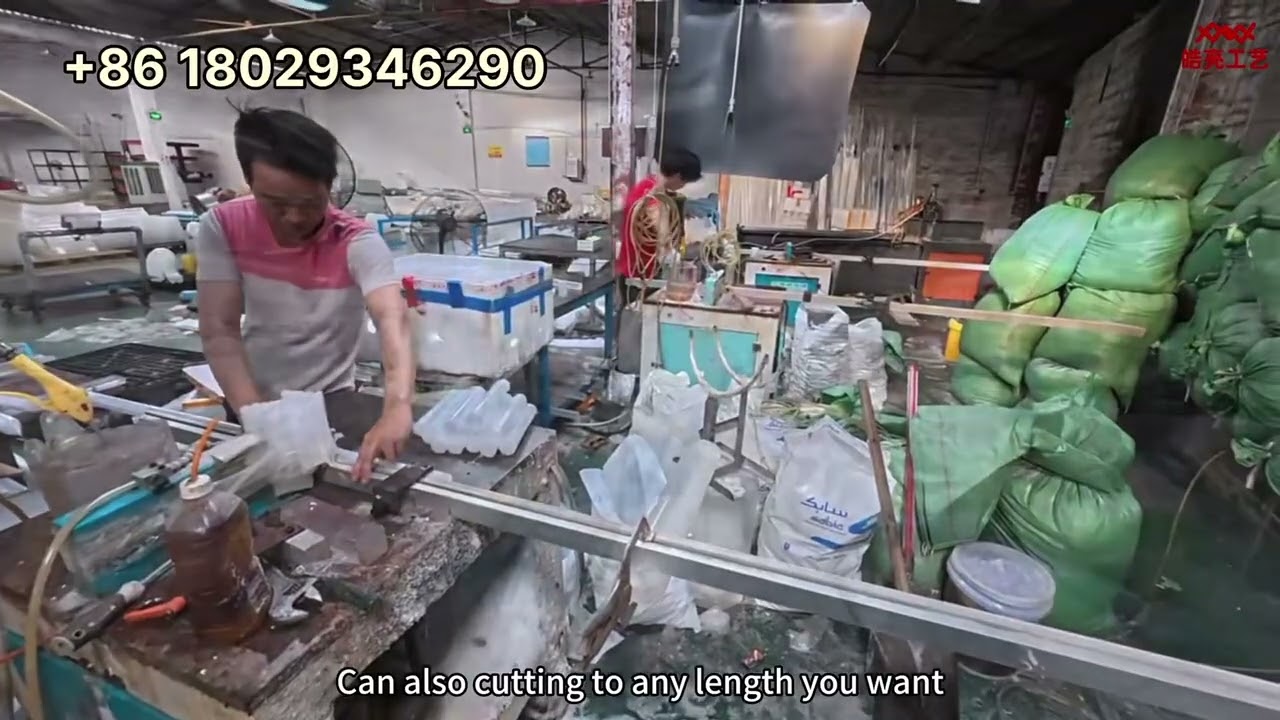 Professional acrylic rod factory, 40+ production lines for customized services 